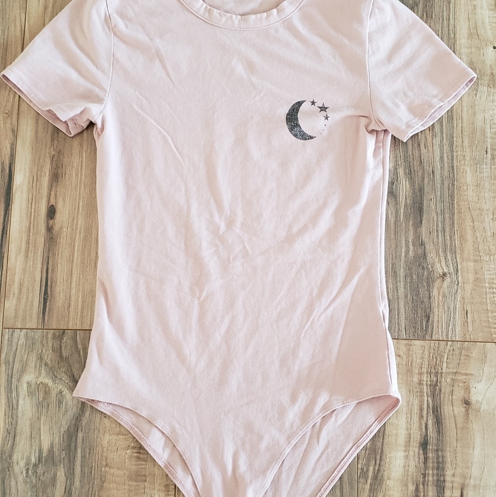 Pink bodysuit